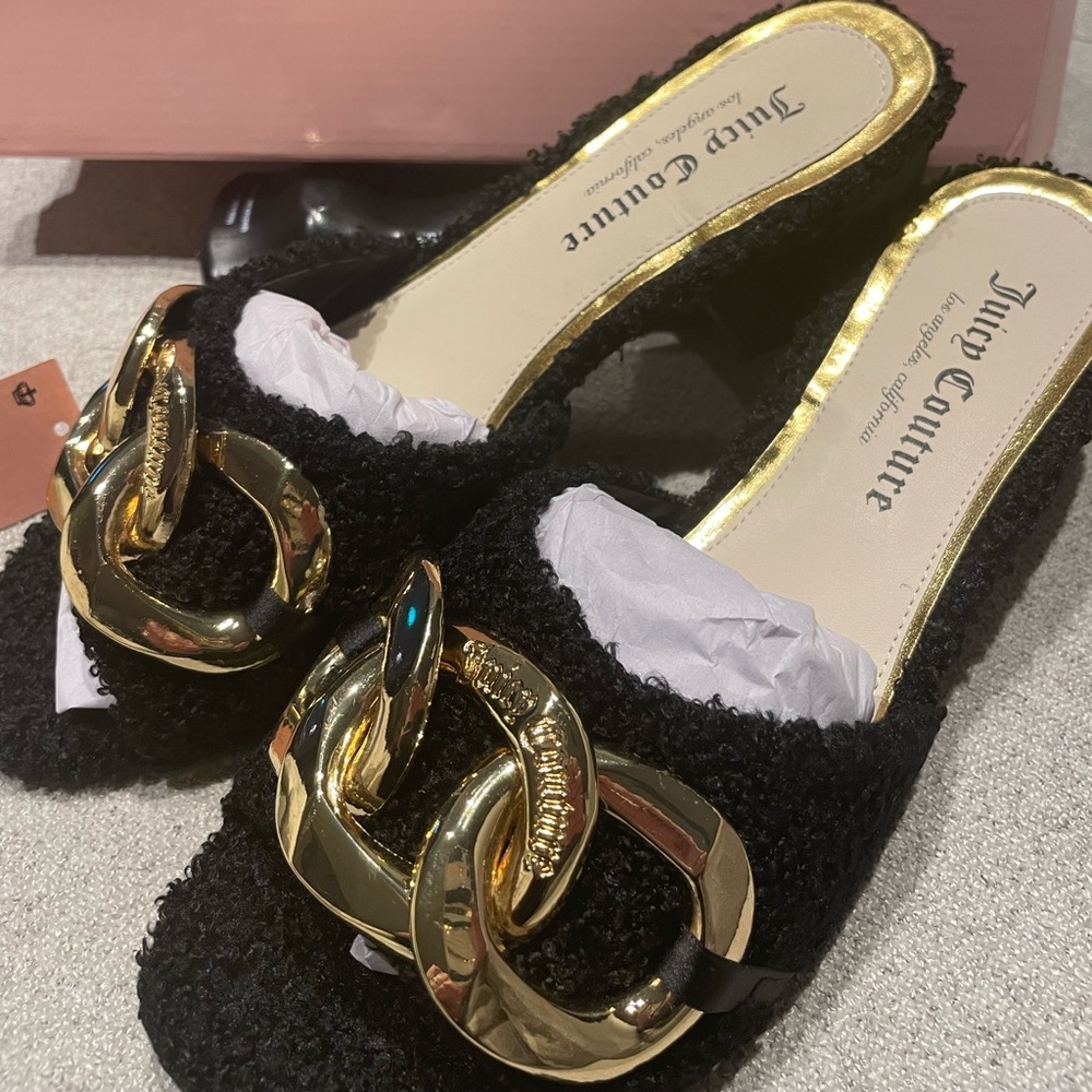 Juicy couture kitten heels